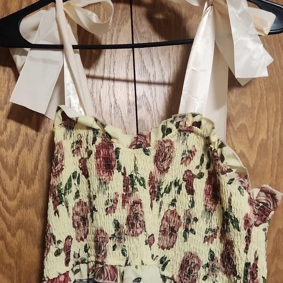 Floral Patchwork Maxi Dress - Picture 2 of 5